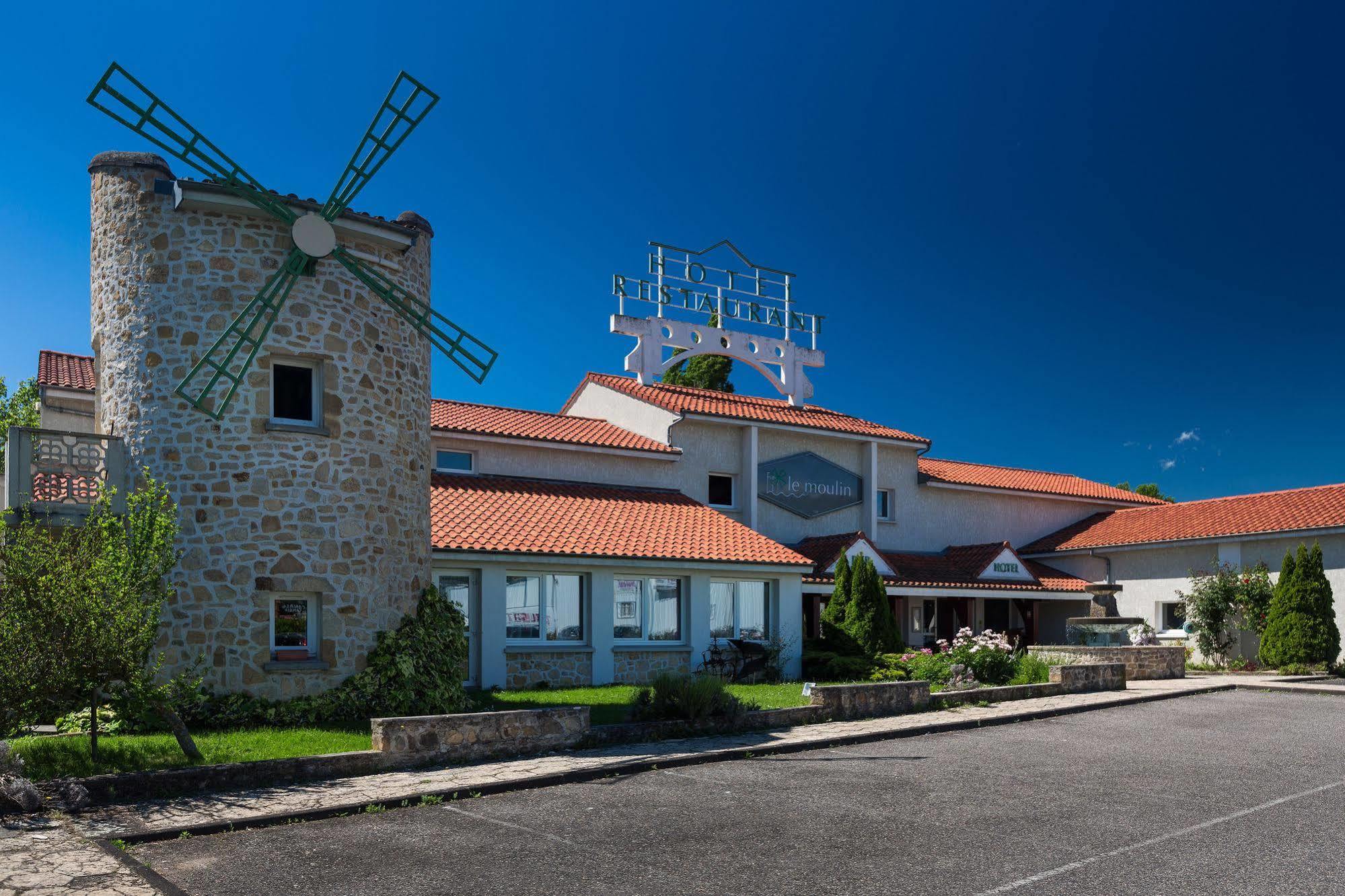 Logis Hotel Le Moulin Des Gardelles Riom Luaran gambar