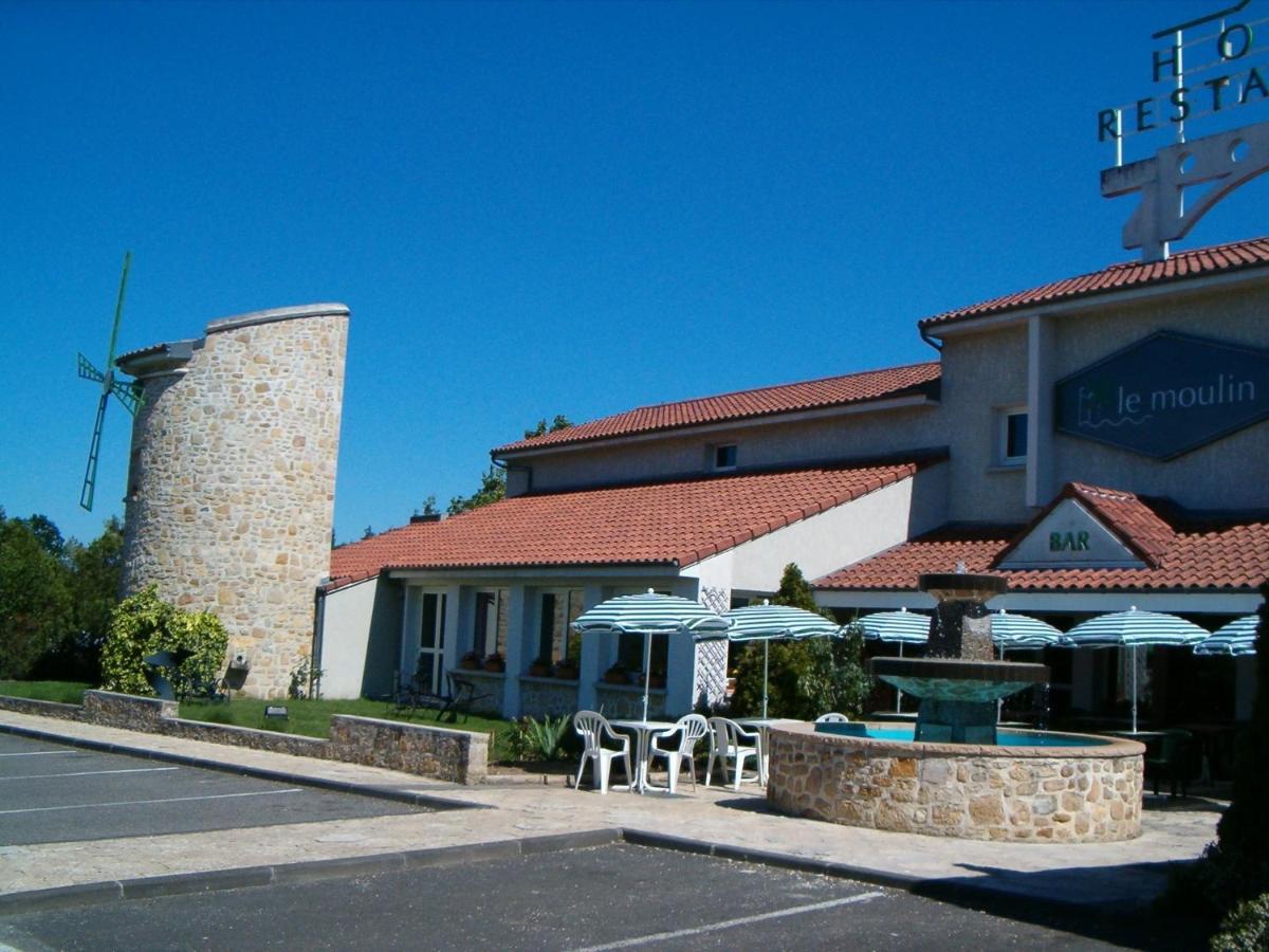 Logis Hotel Le Moulin Des Gardelles Riom Luaran gambar